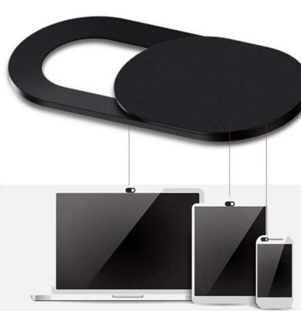 Cache Webcam Noir Ultra-Fin – Discrétion, Sécurité & Élégance – Image 2